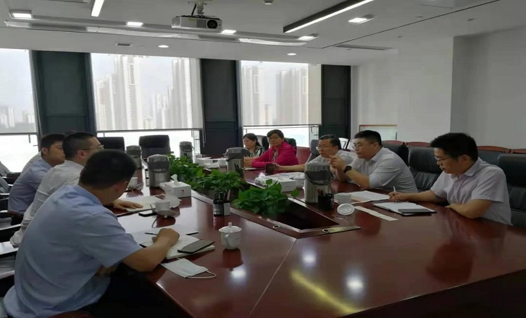 中金公司投资银行部执行总经理一行来济宁太白湖新区洽谈合作