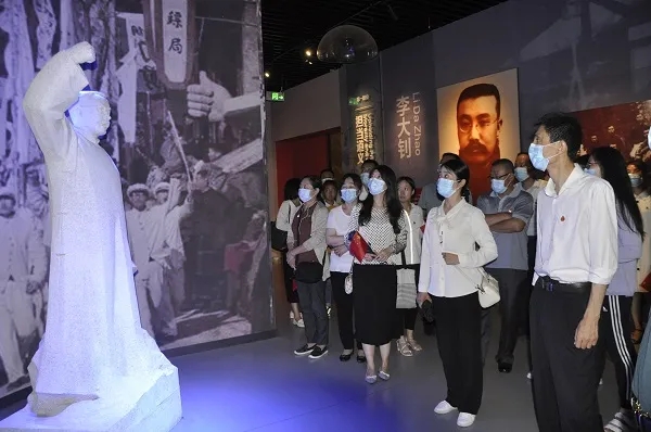 德州市卫生健康委组织党员赴齐河县党员教育体验基地开展现场党性教育