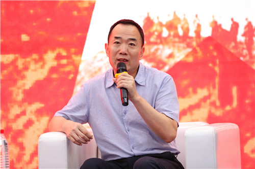 以人民为靠山——铁流新作《靠山》走进济南书博会