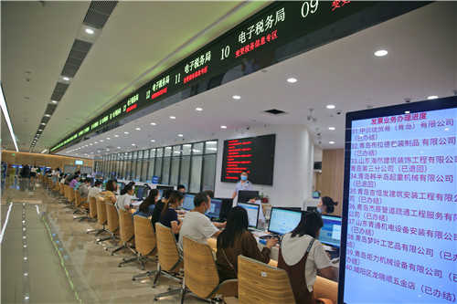 青岛城阳：税费服务劲吹“便民风”