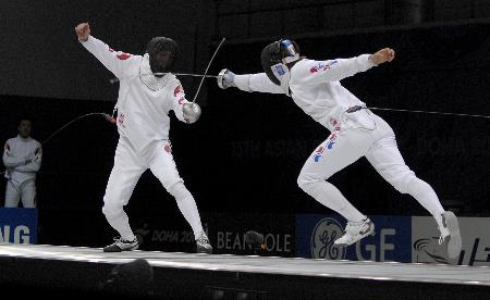 中国重剑男团获奥运会第四名 合肥剑客立下汗马功劳