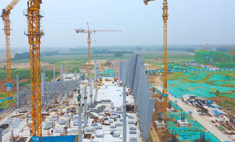 济宁新机场项目8月掠影