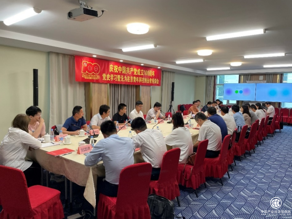 民银国际承办党史学习暨无为在京青年科技创业者座谈会