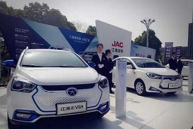 江汽集团1-7月纯电动乘用车销量同比增长218.08%