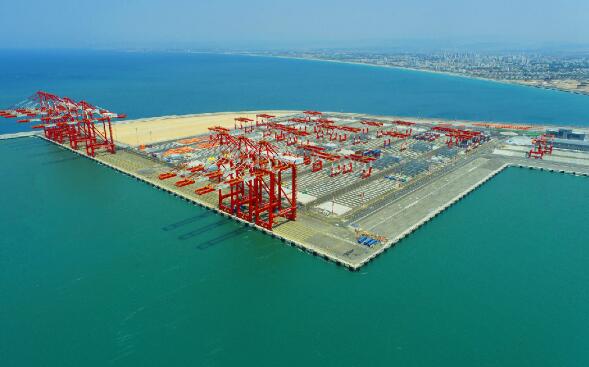 中国建筑承建的以色列海法新港正式开港