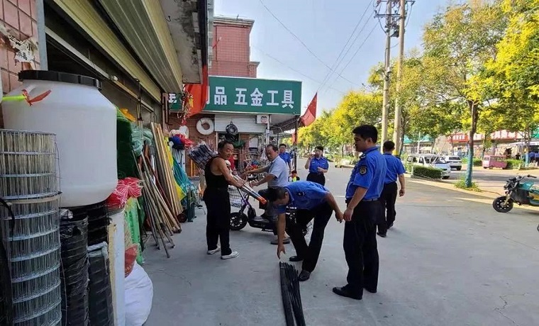 市容整治出重拳，美丽泗城换新颜