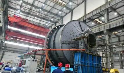 中信重工高端矿物磨机实现批量化出口
