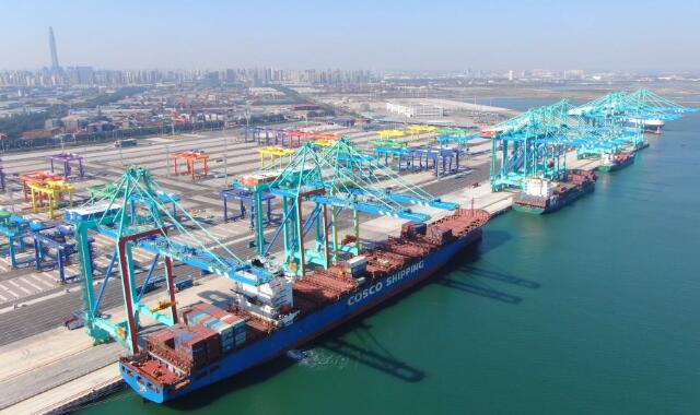 全球首个“智慧零碳”码头在天津港正式投产运营