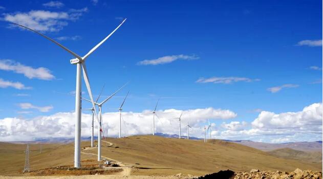 世界海拔最高风电项目全部机组吊装完成