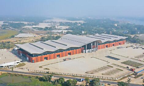 “友谊之船”起航 中建集团承建的孟中友谊展览中心正式启用