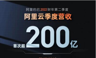 阿里云季度营收首次超200亿元，全球已有数百座云数据中心