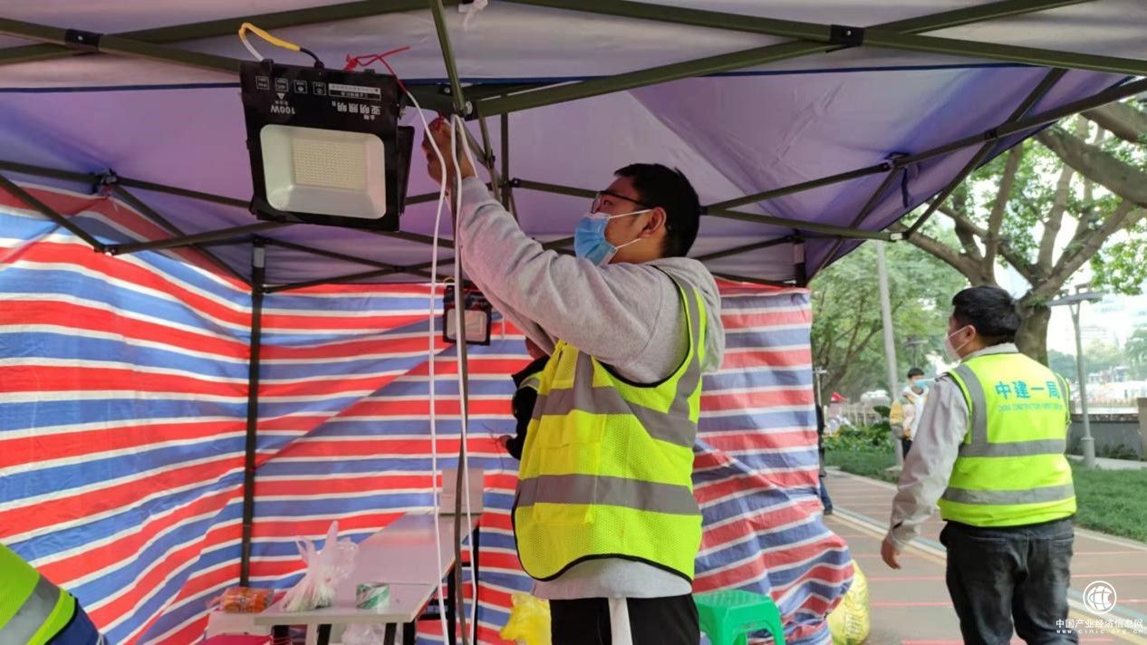 中建一局三公司成都骨科医院改扩建工程项目部开展 “我为群众办实事”志愿服务活动