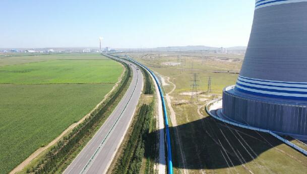 “见不到煤、看不到灰” 国内首条长距离曲线带式输送机投产运行