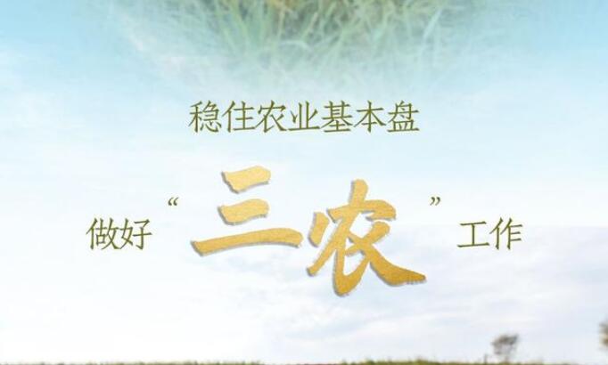 稳住农业基本盘 做好“三农”工作