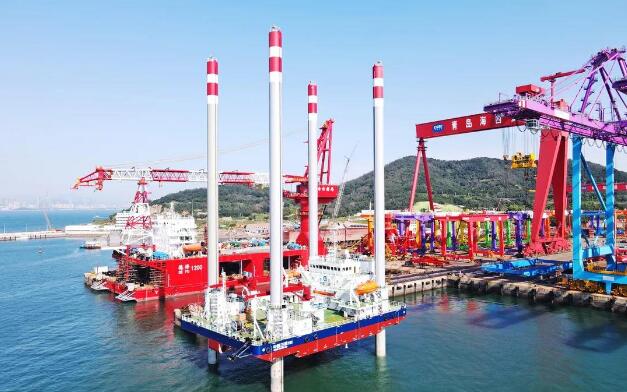 国内最大海上风电自升式勘探试验平台交付启航