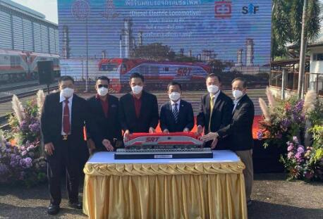 中国中车交付为泰国量身定制的内燃机车