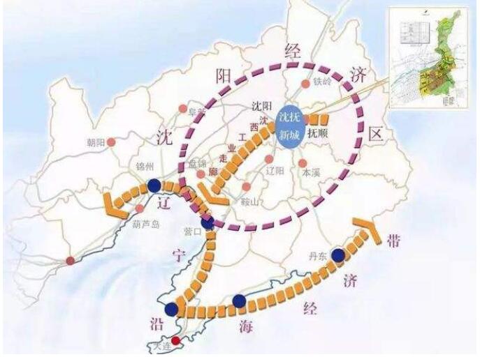 辽宁计划推进“一圈一带两区”区域协调发展