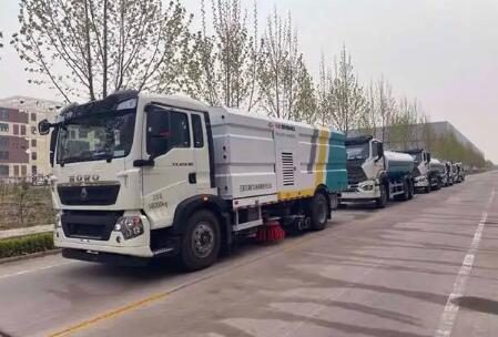 “石煤”环卫装备助力生态矿山建设