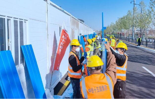 中国铁建投入3000余人次紧急驰援上海抗疫防疫