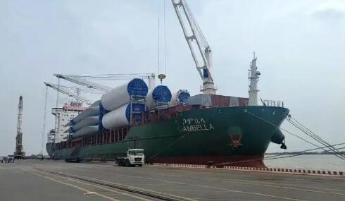 中国电建风电塔筒海运技术研发成功