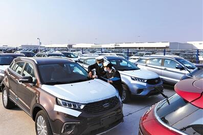 中国车企出口延续高增长态势