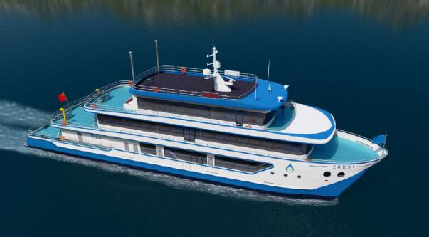 国内首艘内河氢燃料电池动力工作船“三峡氢舟1号”开工建造