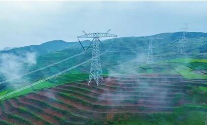 白鹤滩至江苏±800千伏特高压直流输电工程竣工投产