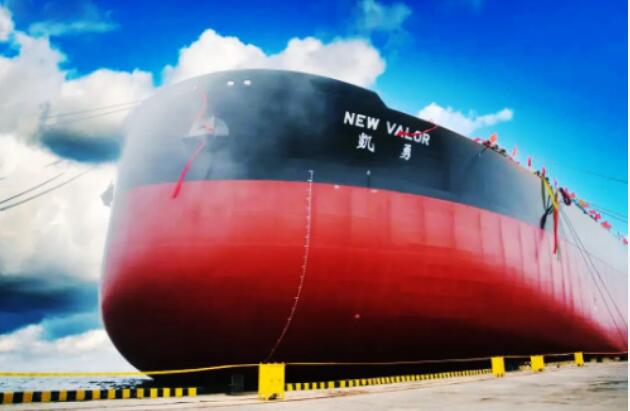 中国船舶交付30万吨新一代节能环保型VLCC
