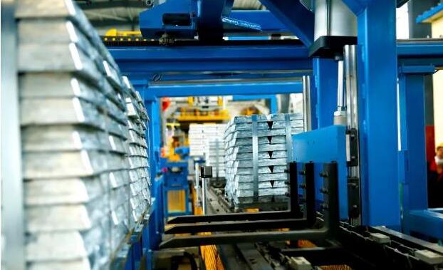 国内首条5G全自动智能化锌冶炼熔铸产线正式投产