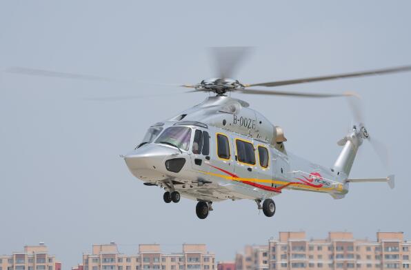 Z15（AC352）型“吉祥鸟”直升机获中国民航型号合格证