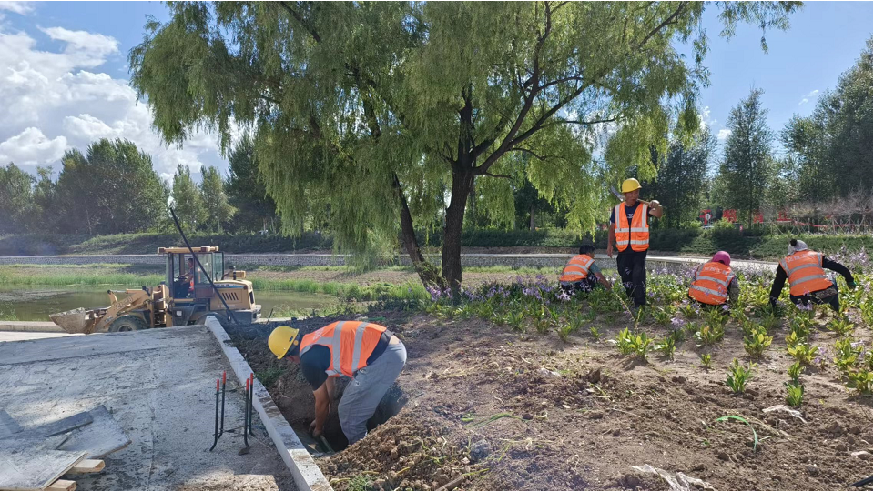 黑龙江省富裕县：废弃坑塘变生态公园 城市增“颜值”