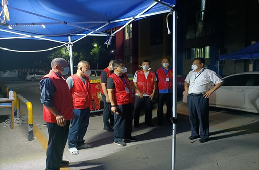 山东济宁高新区乡村振兴服务队变身“战疫”志愿服务队