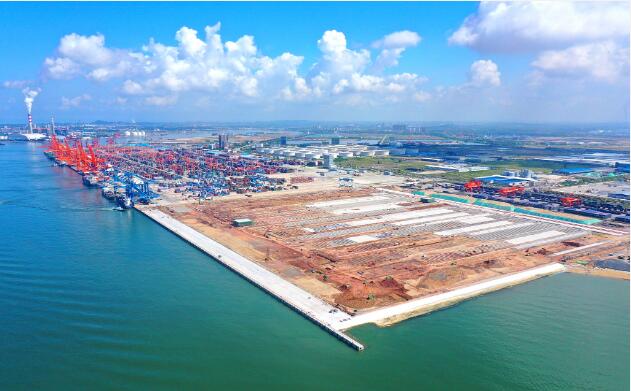 全国首个海铁联运自动化新建泊位全部建成