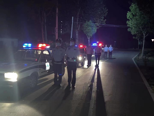 山东济宁汶上县南站派出所多角度巡防 全力提升治安管控效能