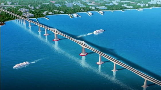 中企承建的菲律宾达沃-萨马尔岛大桥举行开工仪式