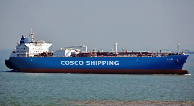 首艘中国籍超大型液化气运输船“长兴源”轮正式开航