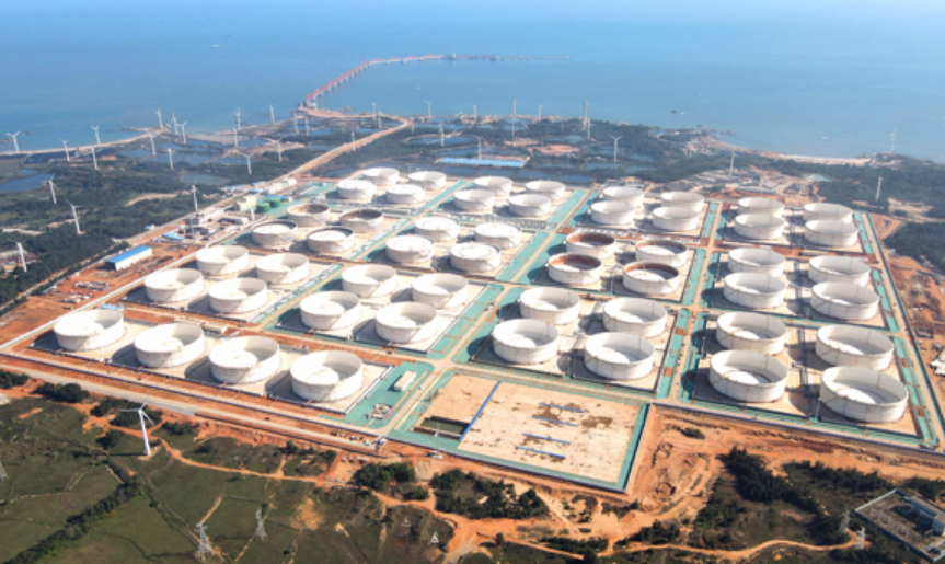 全国规模最大原油商业储备库中交