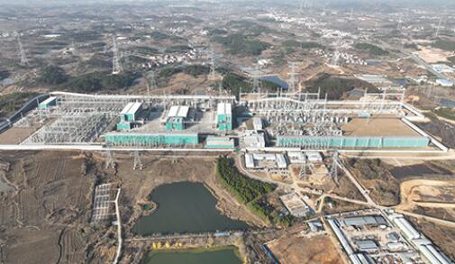 1000千伏荆门—武汉特高压输变电工程投产送电