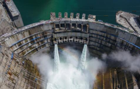 白鹤滩水电站发电量突破600亿千瓦时