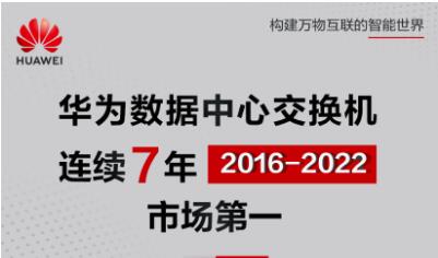 7连冠！华为继续领跑中国数据中心交换机市场！