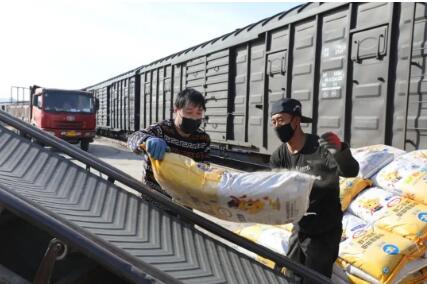 一季度草原铁路货物发送量保持高位运行