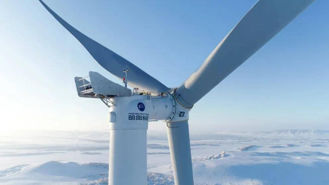 明阳智能交付日本风电项目机组