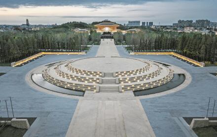 “升级版”黄帝故里园区启用 五大景观崭新亮相