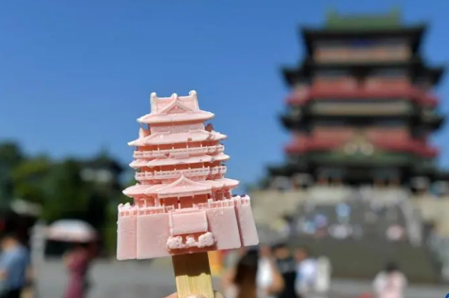 江西多个景区推出文创雪糕 开启打卡新模式