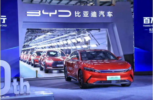 单月销量创历史新高 比亚迪5月份销售24万辆新能源汽车