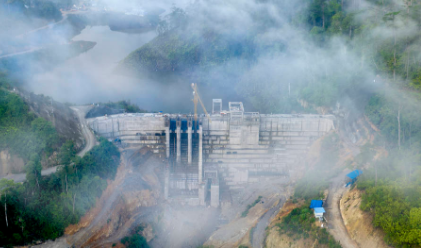 中国电建水电十局承建的老挝怀拉涅河水电站机组实现“三天两投”