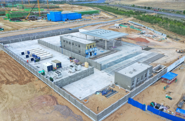 国家能源集团宁东可再生氢碳减排示范项目光伏并网