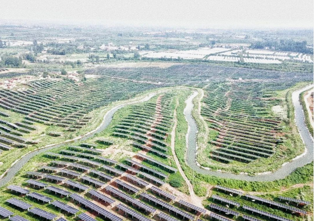 湖北能源宜城新能源百万千瓦基地实现首批并网发电