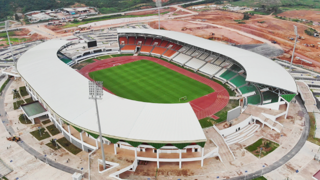 中国土木承建的科特迪瓦圣佩德罗体育场竣工移交