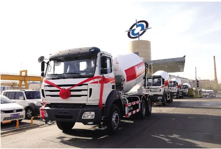 北重集团15台搅拌车发往非洲